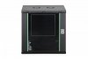 Digitus Szafa sieciowa wisząca Dynamic 19 12U rack 607x600x450mm, drzwi szyba, czarna, niezłożona, 60kg